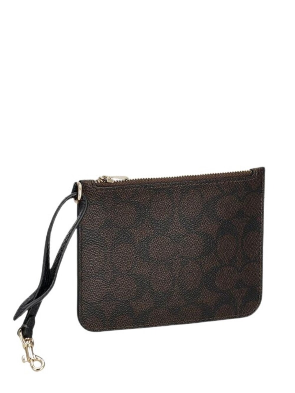 🆕 Coach Dark Brown Signature Replacement Removable Pouch For Rowan Bucket Bag